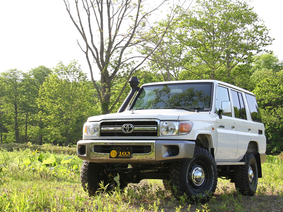 左ハンドルランクル70ディーゼル