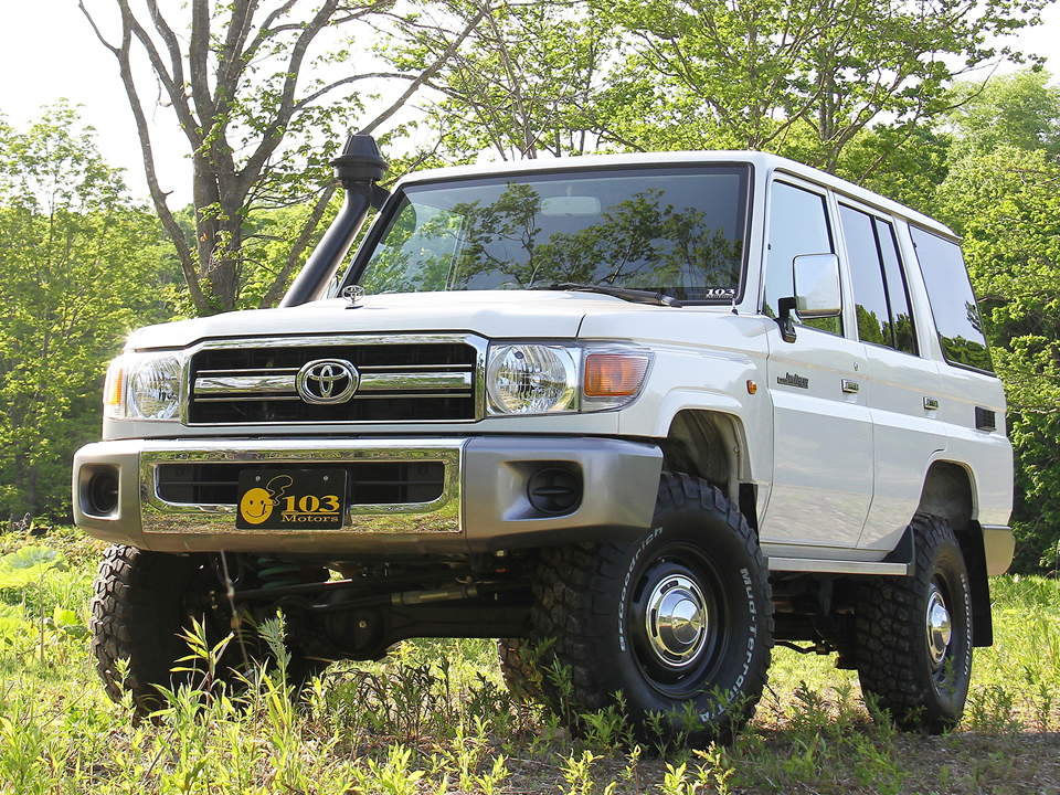 左ハンドルランクル70ディーゼル