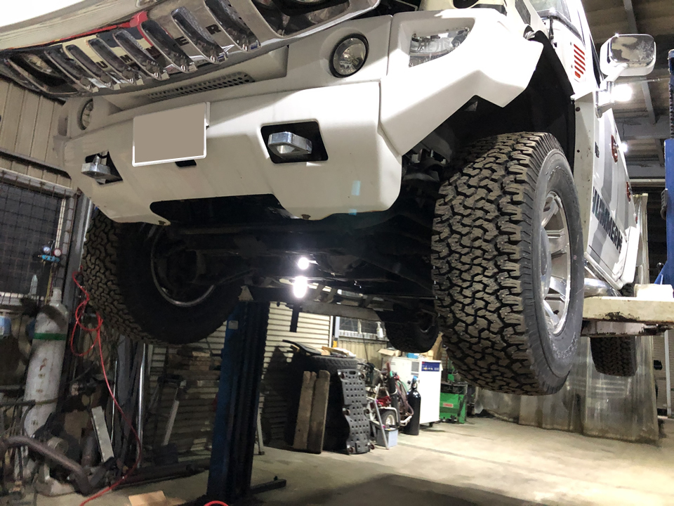 ハマー修理車検