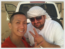 ランクルに乗り